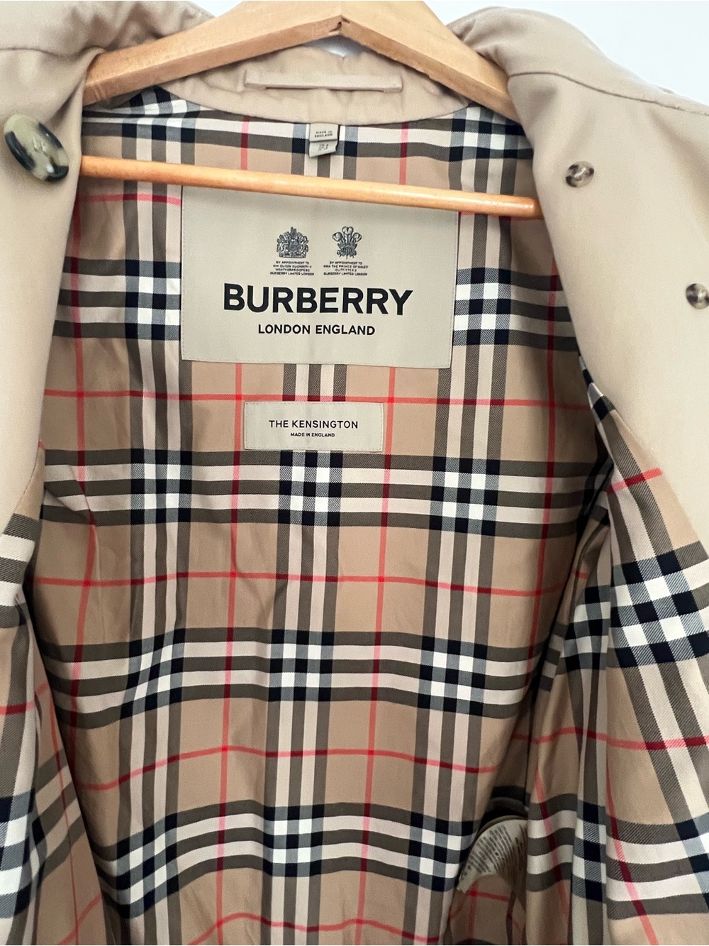 Burberry Kensington Trench Coat US size 4 - Picture 8 of 16